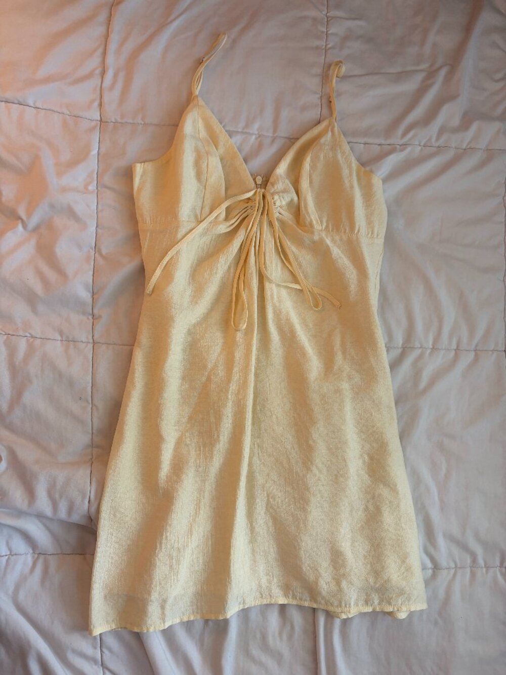 PacSun Women's Yellow Dress